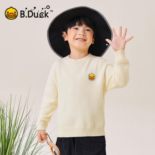 B.Duck小黄鸭童装春秋套头针织衫105-160 BF3612048 商品图1