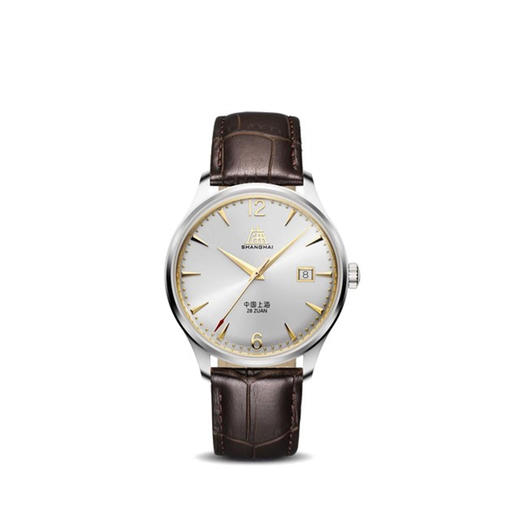 上海手表致敬系列创历者39mm复刻A581防水机械腕表 商品图0