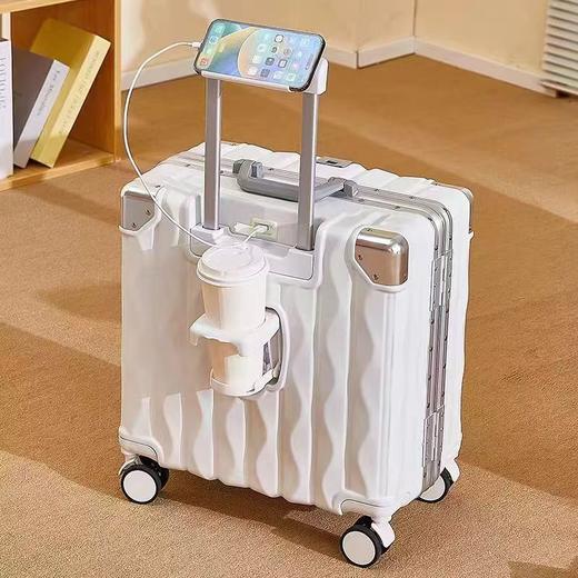 【趣味生活，始于行李箱！】小型登机箱18寸女 轻便旅行学生拉杆箱 20寸男网红小巧行李箱轻盈-QA 商品图12