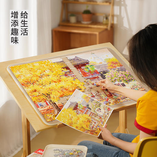 TOi图益-潮玩拼图抬头看树系列-胡同来杏-1000片-分包款 商品图2