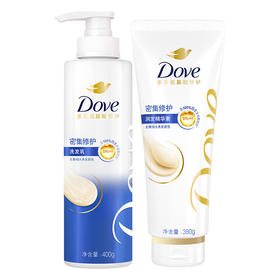多芬（Dove)密集滋养洗护套装 400g+380g