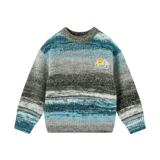 B.Duck小黄鸭童装春秋套头针织衫105-150 BF3612020 商品图3