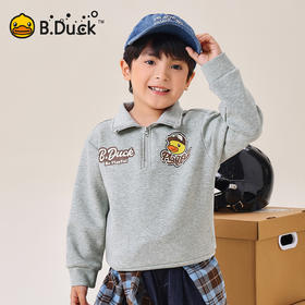 B.Duck小黄鸭童装春秋翻领卫衣110-160 BF3608071