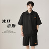 【YW】无忧购运动套装男士夏季短袖T恤短裤套装百搭翻领短袖两件套A001TZ056（截单后3-5天发货） 商品缩略图0