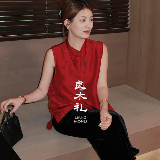 【不退不换】良木礼真丝丝绒花边裤（4777） 商品图3