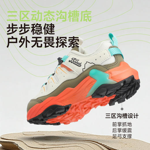 B.Duck小黄鸭童鞋春秋户外鞋26-35 B3686813 商品图3