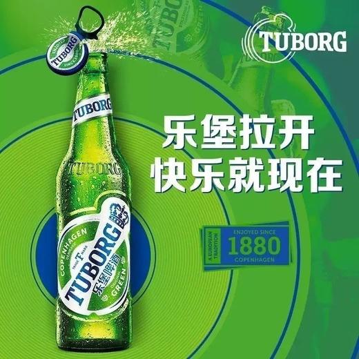 Tuborg/乐堡啤酒 嘉士伯啤酒易拉环盖瓶装495ml/瓶 商品图1