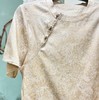 秋知屿风·新中式提花斜襟盘扣短袖，把东方诗意穿身上，岁月沉淀的优雅，清凉又贵气【3-5天发货】 商品缩略图6