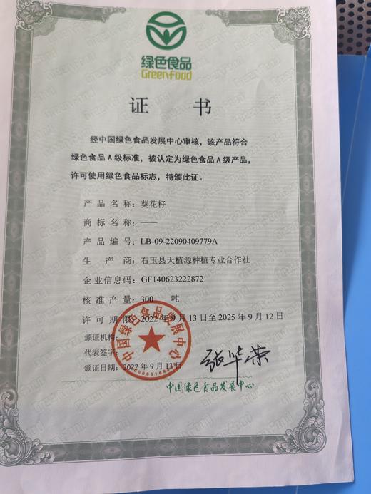 【塞尚香】右玉绿色瓜子方便小零食 精选品质粒大饱满 商品图5