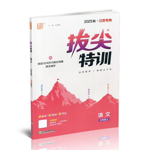 2025秋 小学拔尖特训 语文三年级上册人教版 部编版小学教辅3上 提优训练专项练习一课一练同步教辅 必刷题 通成学典天天练教辅 商品图1