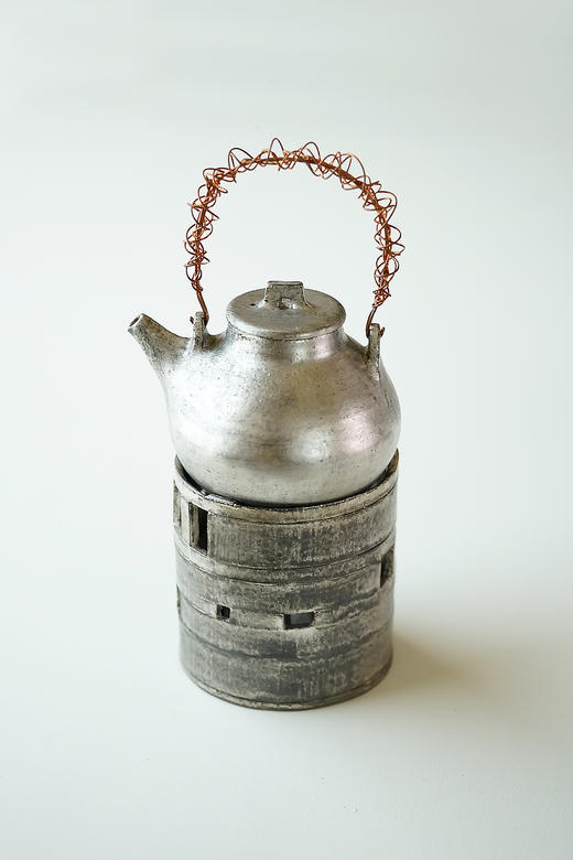 安藤雅信98黑银彩 凉炉 丸 商品图4