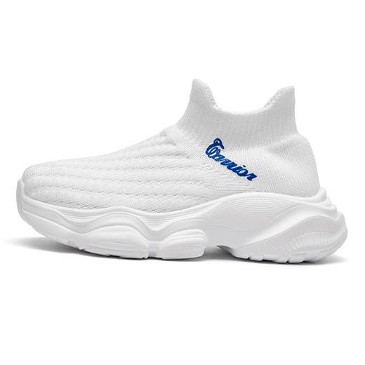 回力儿童运动鞋童鞋夏季2025新款小白鞋男童一脚蹬小学生跑步网鞋WZ(JS)-0346 商品图1