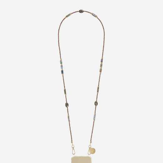 订购8周到｜La Coque Française-IZZIE-绿色 串珠 长款 手机链［法国设计师］ 商品图3