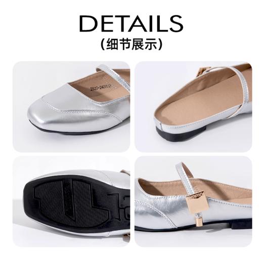 Grace&Glam 定制大牌法式轻奢包头浅口女半拖鞋 （脚宽脚厚拍大一码） 商品图4