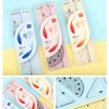 【开学季！双叶透明套尺】盒装套尺4件套；15cm尺20cm尺子带波浪线。考试套装，学生奖品文具，透明设计，刻度清晰 商品缩略图9