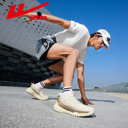 回力男鞋运动鞋男夏季新款鞋子男款网面透气轻便软底男士跑步鞋男WXY-K665YW 商品图3