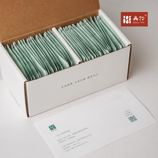 「北路白茶」24青令 福鼎白茶白牡丹2024年高山茶叶小方片茶100g 商品图4