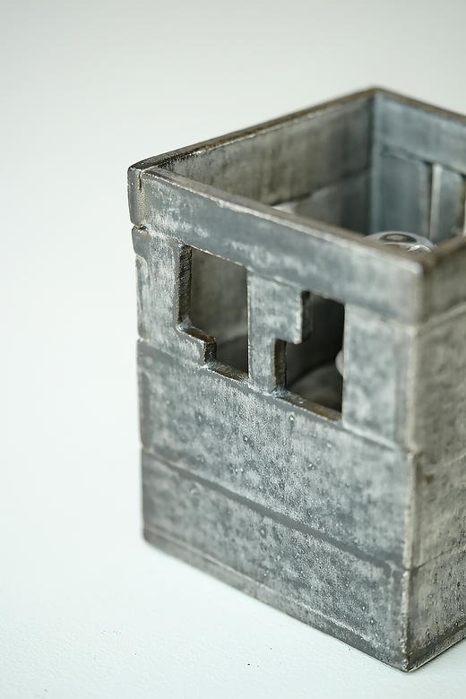 安藤雅信97黑银彩 凉炉 角 商品图2