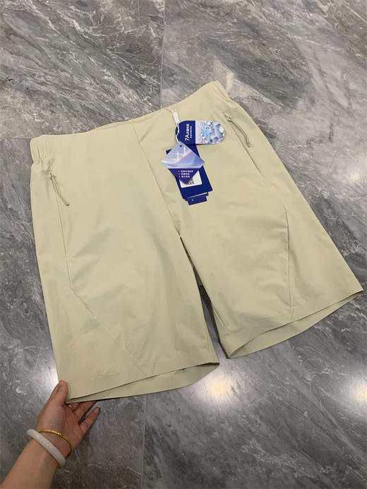 原798！2025新款3D立裁!冷感科技!户外夏季速干透气梭织运动短裤男款！ 商品图7