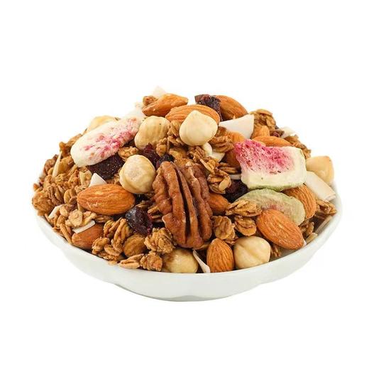 红茶无花果榛子黑巧坚果燕麦片 谷物代餐饱腹早餐高膳食营养代餐 商品图7