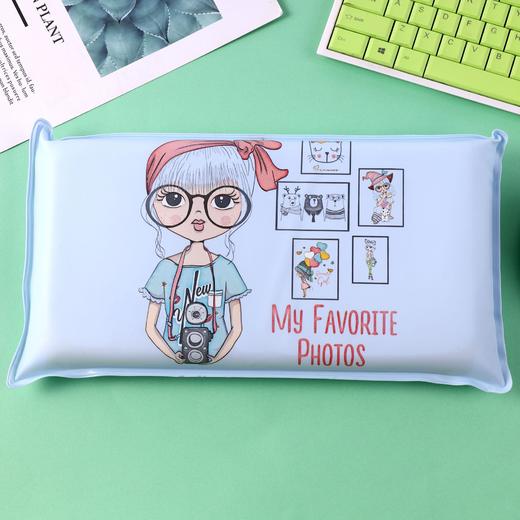 【物理降温，即用即冷！】夏季卡通海绵冰枕凉枕 降温冰垫免注水 学生午睡冰垫水枕头制定凉垫-QA 商品图4