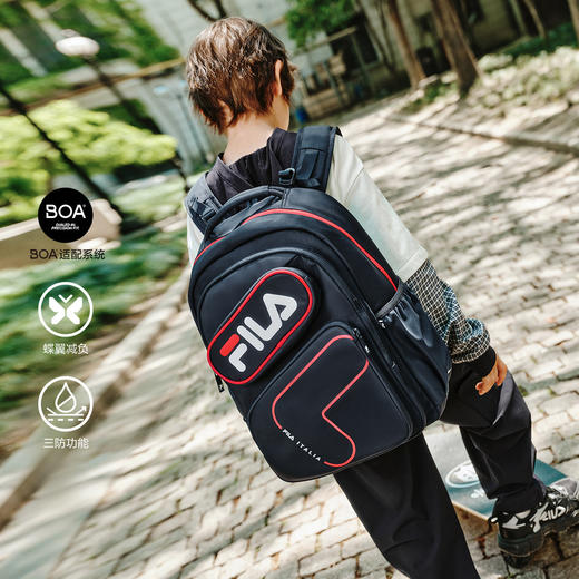 【5F】【蝶翼魔法包】FILA斐乐儿童双肩包护脊减负书包 商品图2