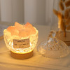 【无火香薰石杯，新款小夜灯~】无火香薰石扩香石杯 伴手礼桌面小夜灯 礼品摆件 天然橙盐石水晶石-QA 商品缩略图7