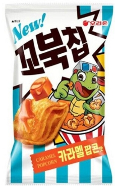 꼬북칩 카라멜팝콘72g