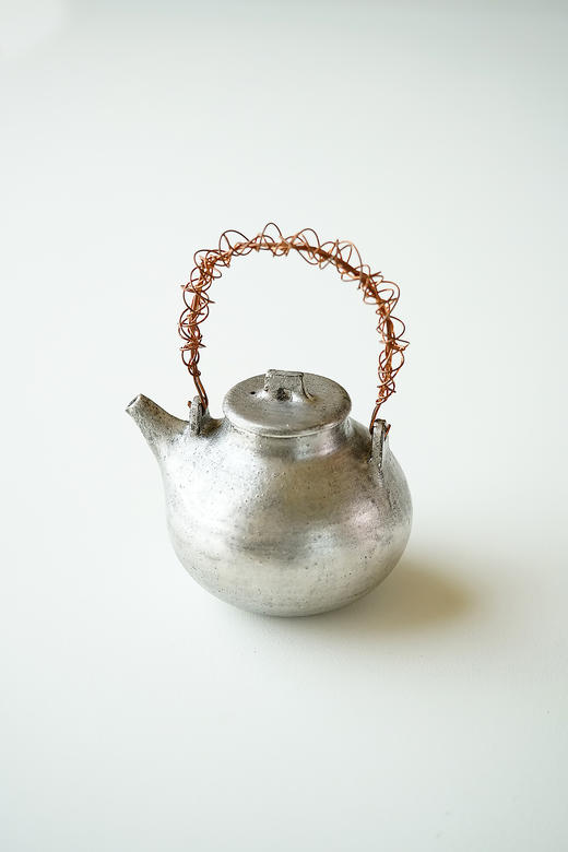 安藤雅信95｜96黑银彩烧水器 商品图3