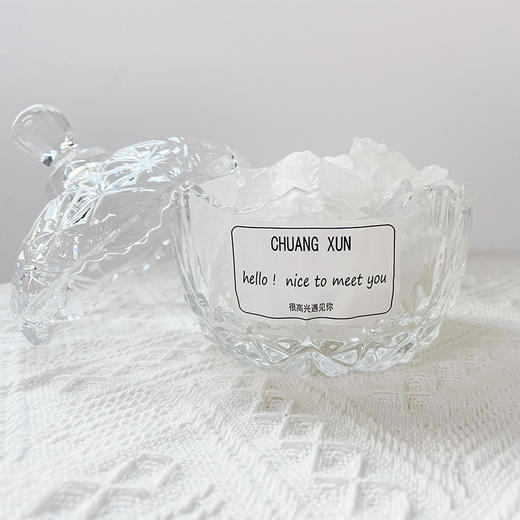 【无火香薰石杯，新款小夜灯~】无火香薰石扩香石杯 伴手礼桌面小夜灯 礼品摆件 天然橙盐石水晶石-QA 商品图10