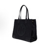 TORY BURCH 汤丽柏琦 Ella 纯色双T Logo拼饰磁力按扣 锦纶 托特包Tote包购物袋手提单肩包 女款 黑色（CB） 商品缩略图1