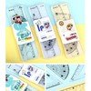 【开学季！双叶透明套尺】盒装套尺4件套；15cm尺20cm尺子带波浪线。考试套装，学生奖品文具，透明设计，刻度清晰 商品缩略图12