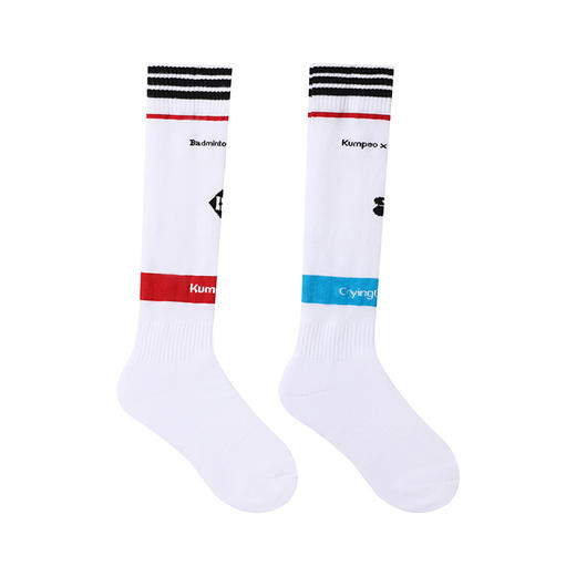CryingCenterkumpoo薰风羽毛球联名字母吸湿排汗运动毛巾高筒袜 商品图5