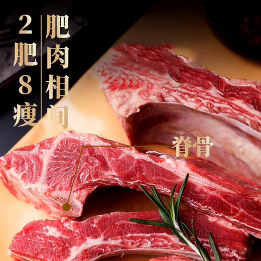 【现货】B1澳洲谷饲安格斯牛肋排4斤装 商品图2