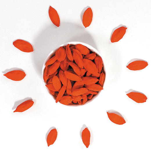 沃福百瑞锁鲜枸杞宁夏中宁特优级红枸杞子 商品图2