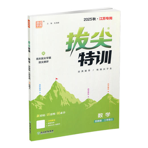 2025秋 拔尖特训 数学 苏教版 二年级上 2上 同步提优训练专项练习一课一练 同步教辅 必刷题 通成学典天天练教辅 商品图3