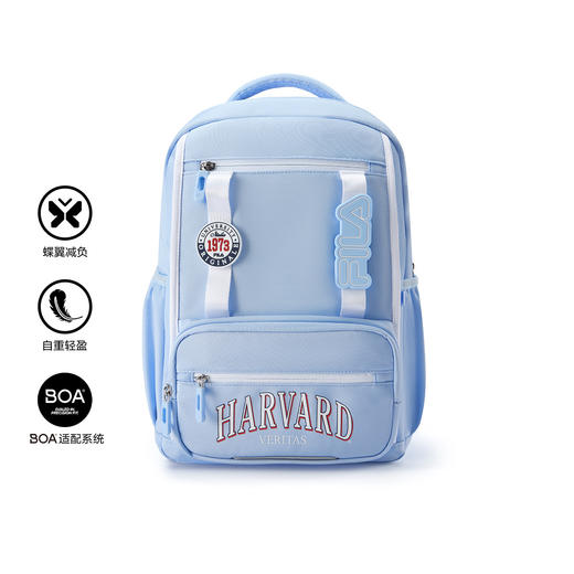 【5F】   FILA KIDS斐乐儿童双肩背包2025新款男女大童小学生减负书包 商品图4