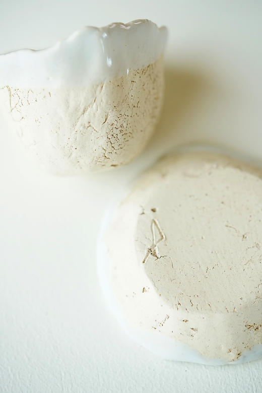 安藤雅信92泥釉手捏茶杯+泥釉手捏茶托（套组） 商品图2