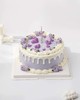 紫色浪漫 女神生日蛋糕（百分百进口动物奶油） 商品缩略图0