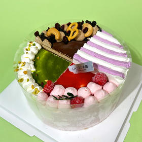 四拼冰淇淋蛋糕