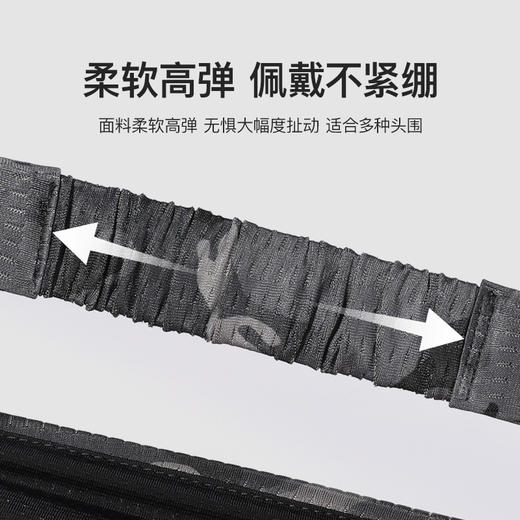 雷奇导汗带男户外骑行冰丝透气健身跑步篮球止汗吸汗发带运动头带 商品图3