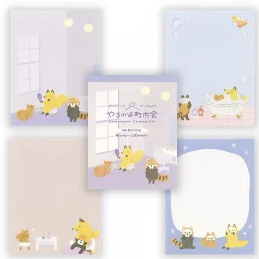 日本NB社山之动物会便签 分装 商品图4