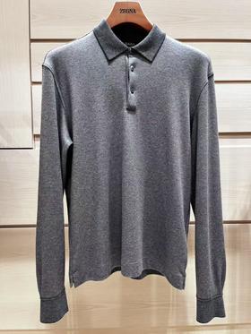 ZEGNA 杰尼亚 POLO/长袖男  UG394A2-G739-K95 .