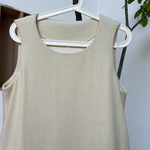 【抖音专属】A版无袖连衣裙（24807169-皦玉-高定款） 商品图1