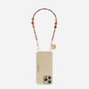 订购6周到｜La Coque Française-IRIS-棕色 串珠 短款 手机链［法国设计师］ 商品缩略图1