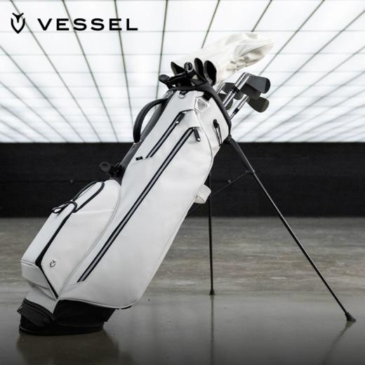 VESSEL LUX CARBON 2025新款 高尔夫球包7.5寸轻便支架包碳纤维耐磨7530125 商品图3