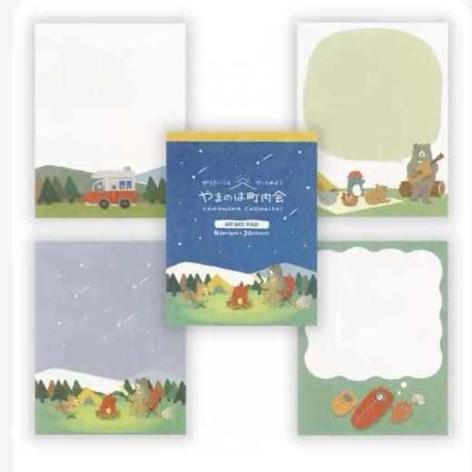 日本NB社山之动物会便签 分装 商品图2