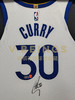 收藏系列 库里 勇士队30号白色 球员版 亲笔签名球衣 商品缩略图2