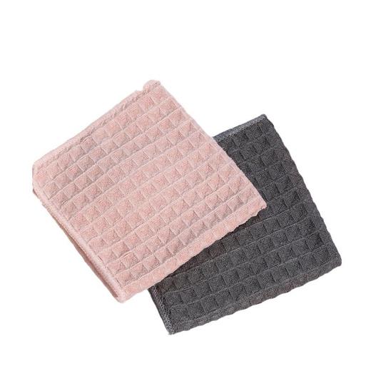 华夫格抹布咖啡擦桌布清洁抹布家用吸水厨房洗碗布擦玻璃抹布/条 商品图5