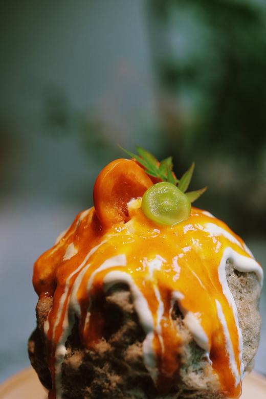 金陵橙霞·夏日酥山(焙茶杏子刨冰)·14:00起供应制作时间约20分钟 商品图1